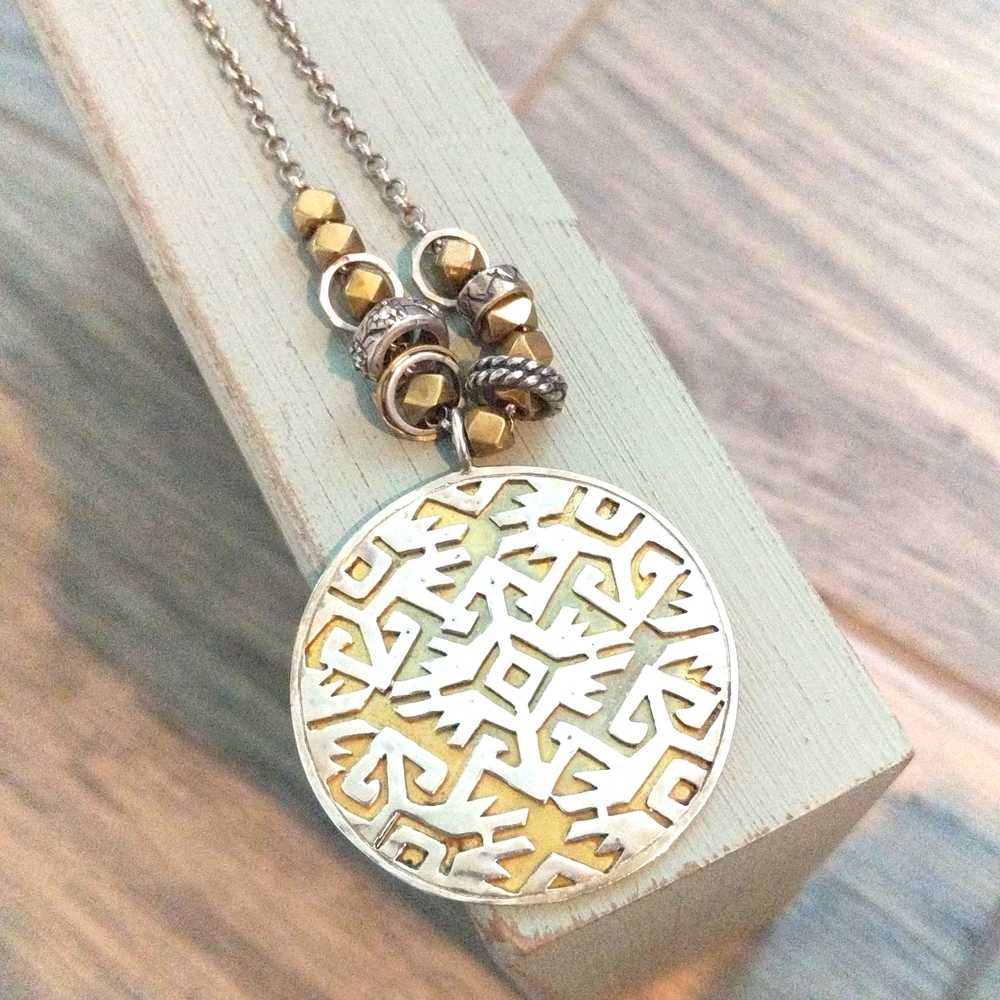 Silpada sundial necklace